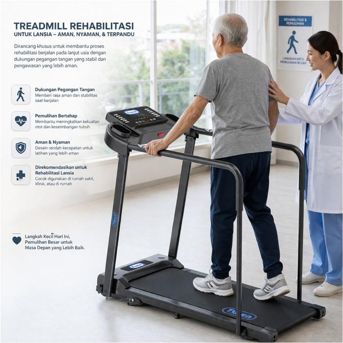 TWEN T200R Treadmill Rehabilitasi Treadmill Listrik Gambar produk 5