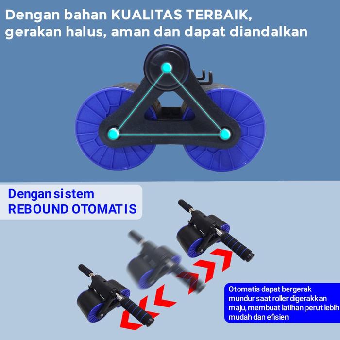 TWEN Ab Wheel 3 Ab Roller Wheels Gambar produk 4