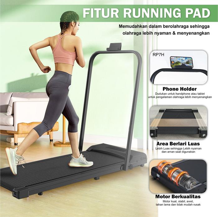 TWEN RP7s Running Pad Treadmill Listrik Gambar produk 5