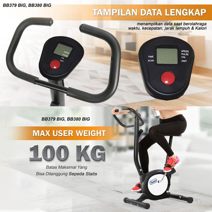 Twen BB379s Red Belt Bike New Gambar produk 3
