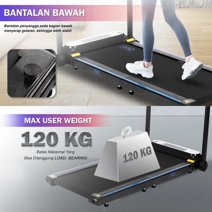 TWEN FT1 Running Pad Treadmill Listrik Gambar produk 6
