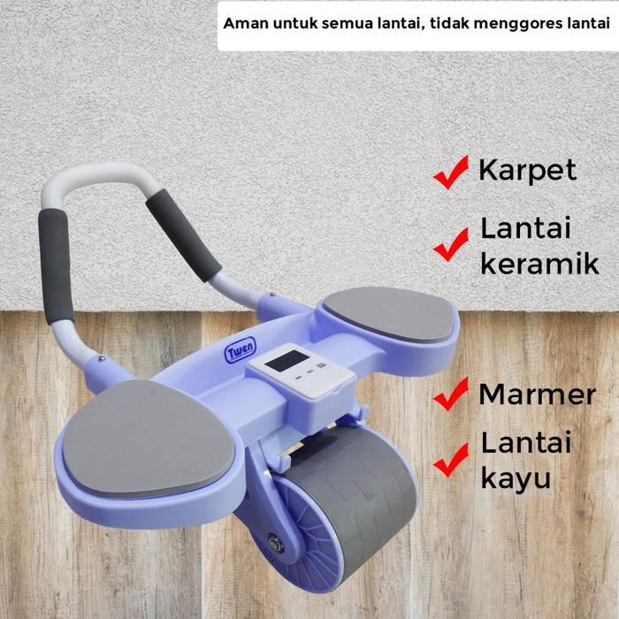TWEN Ab Wheel 4 Ab Roller Wheels Gambar produk 6