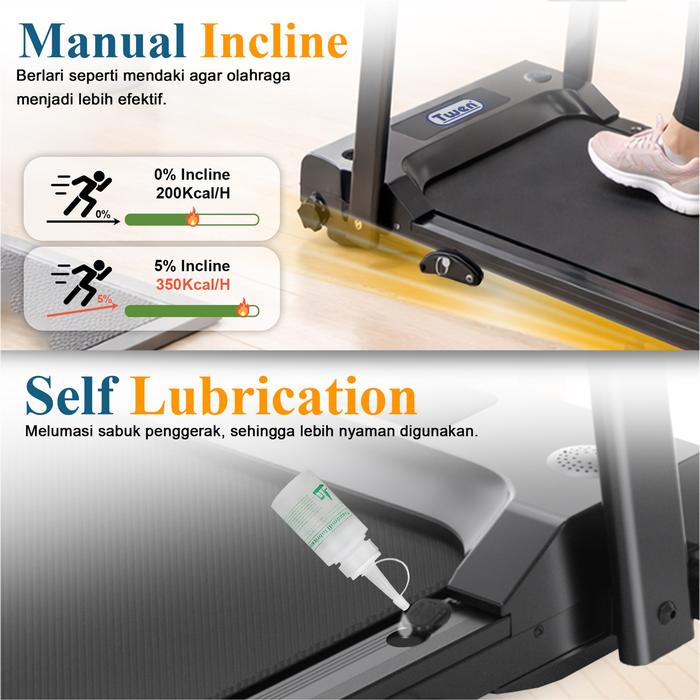 TWEN T200R Treadmill Rehabilitasi Treadmill Listrik Gambar produk 7