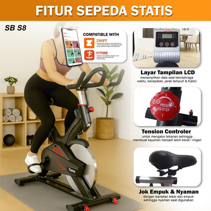 Twen CSB S8 Spin Bike Gambar produk 6
