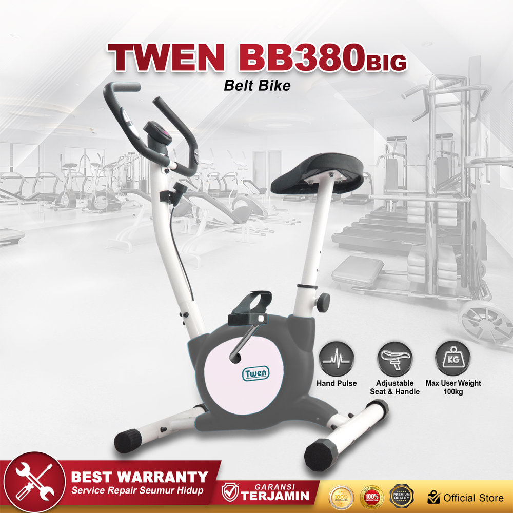 Twen BB380BIG Silver Belt Bike New