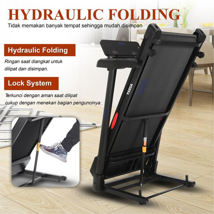 TWEN T695A Multi Treadmill Listrik Gambar produk 5