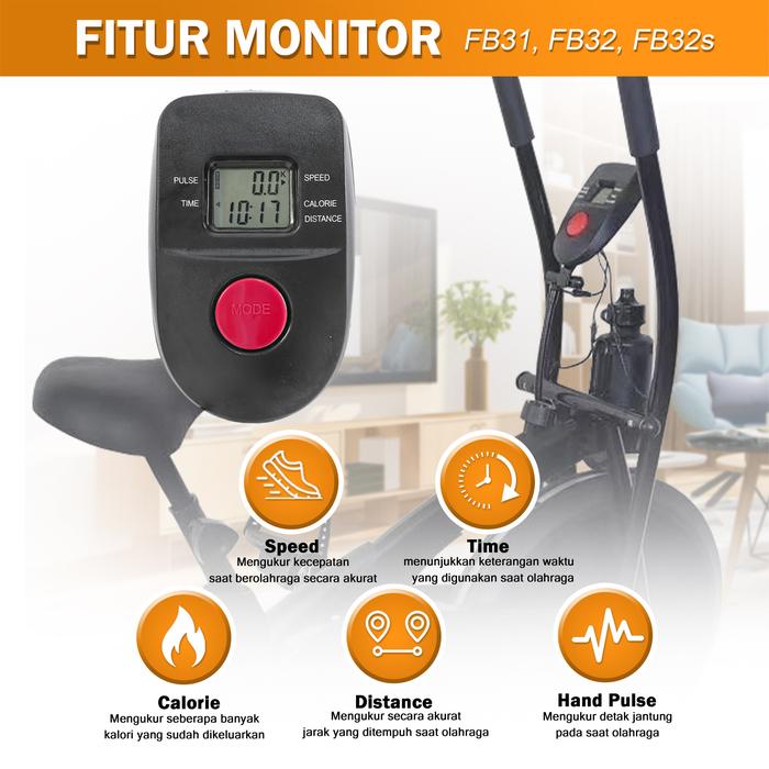 Fan Bike TWEN FB32 Platinum Gambar produk 6