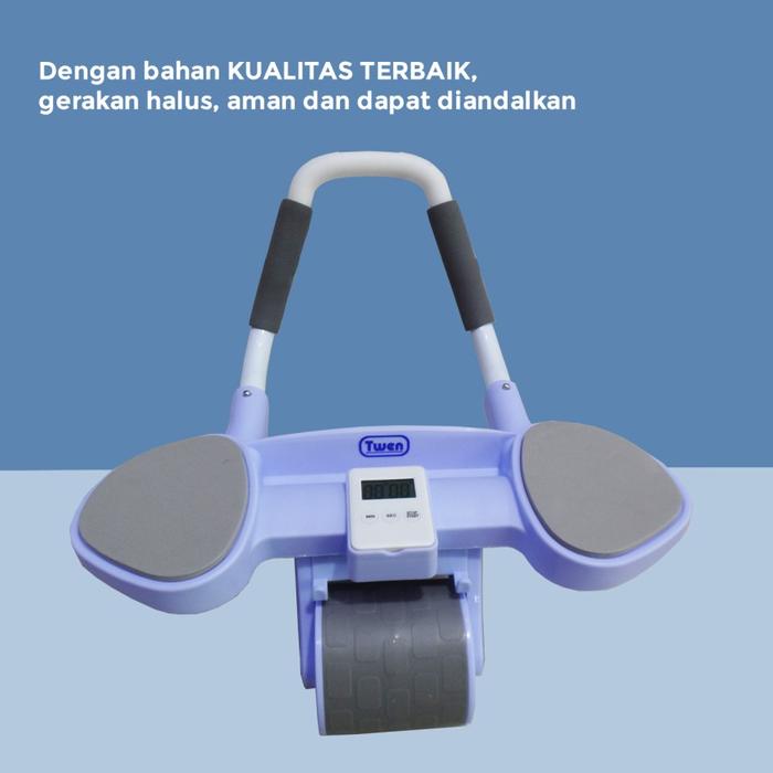 TWEN Ab Wheel 4 Ab Roller Wheels Gambar produk 5