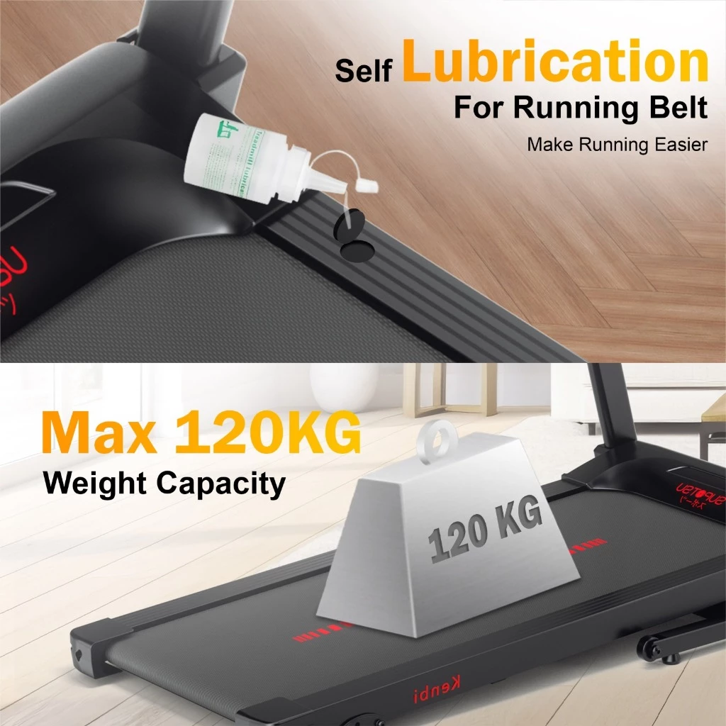 SUPOTSU Kenbi Black Multi Treadmill Listrik Gambar produk 6
