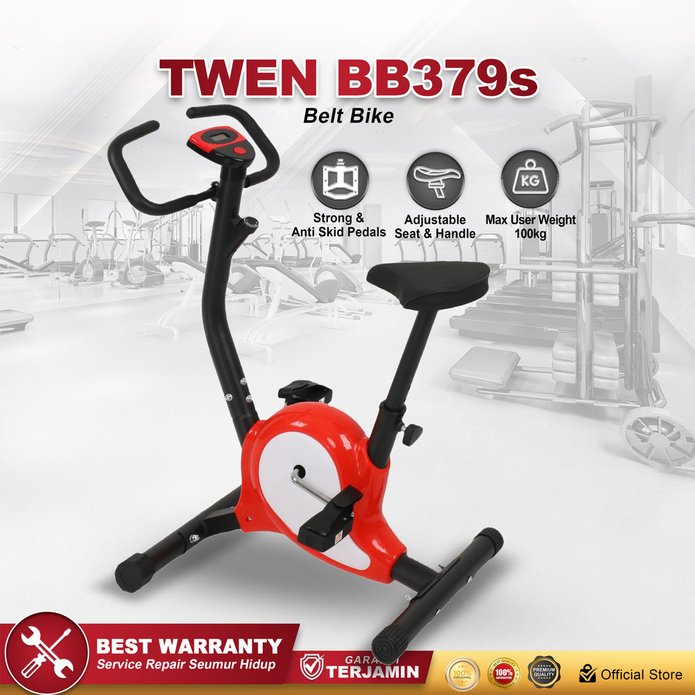 Twen BB379s Red Belt Bike New