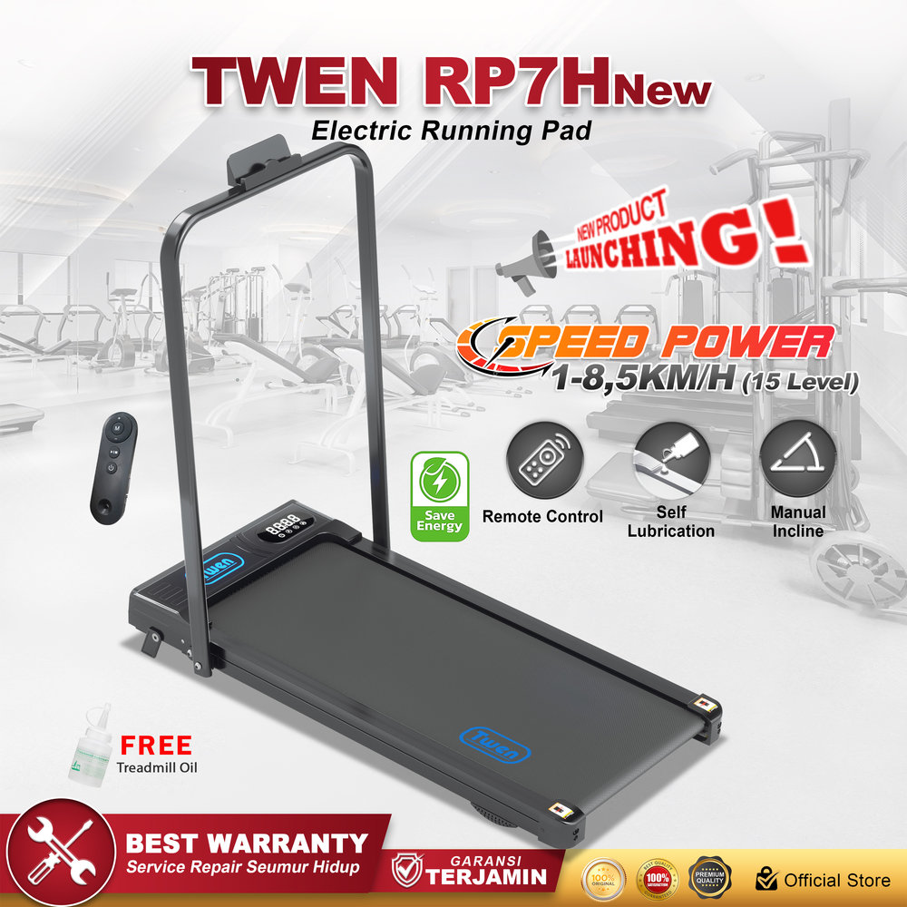 Twen RP7HNew Running Pad Treadmill Listrik