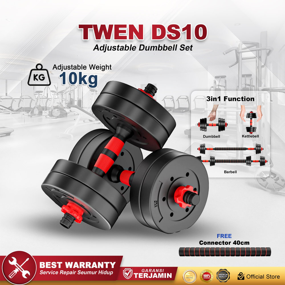 TWEN Dumbbell Set 10kg